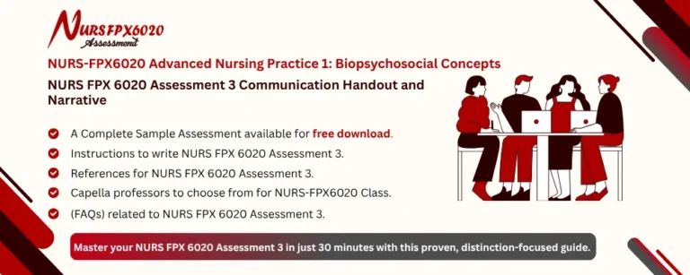 NURS FPX 6020 Assessment 3 Communication Handout and Narrative